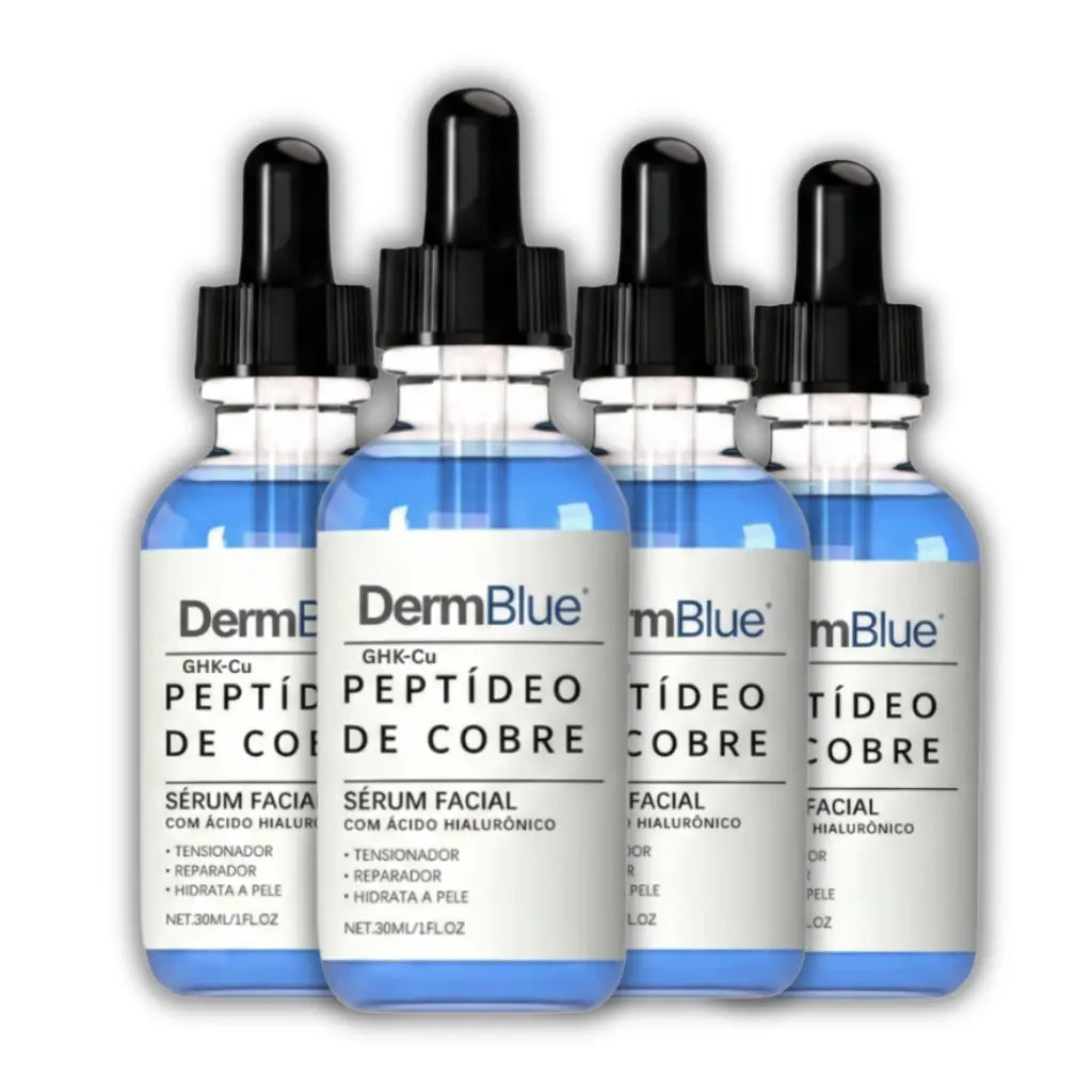 DermBlue - Sérum Facial Peptídeo de Cobre GHK-Cu