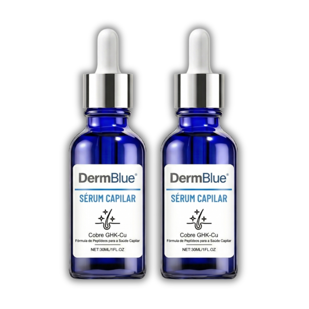 DermBlue - Sérum Capilar Peptídeo de Cobre GHK-Cu